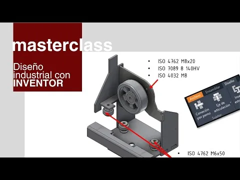 Miniatura de Modelado 3D para diseño industrial con Inventor